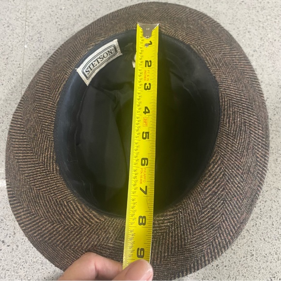 Stetson Accessories Vintage Stetson Fedora Tweed Hat Mens Bucket